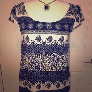 Pink & Rose top size XS